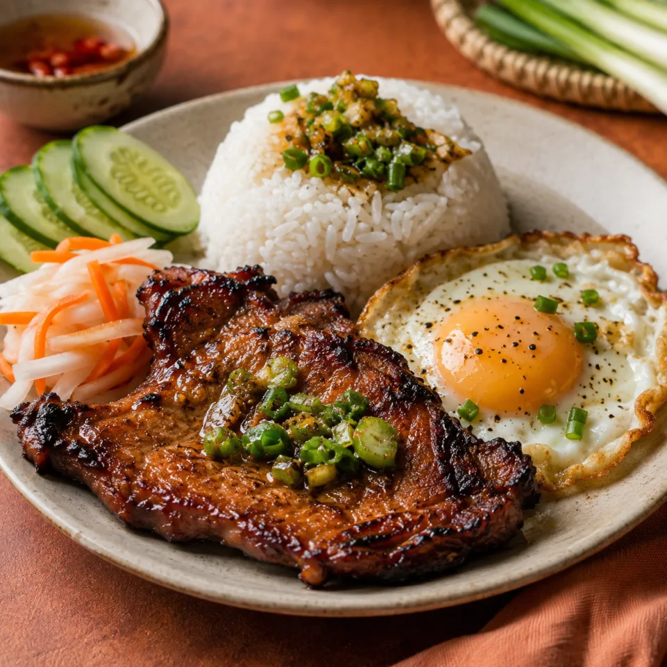 Góc ngồi buổi sáng — bàn gỗ cạnh cửa sổ, nắng nhẹ — sau